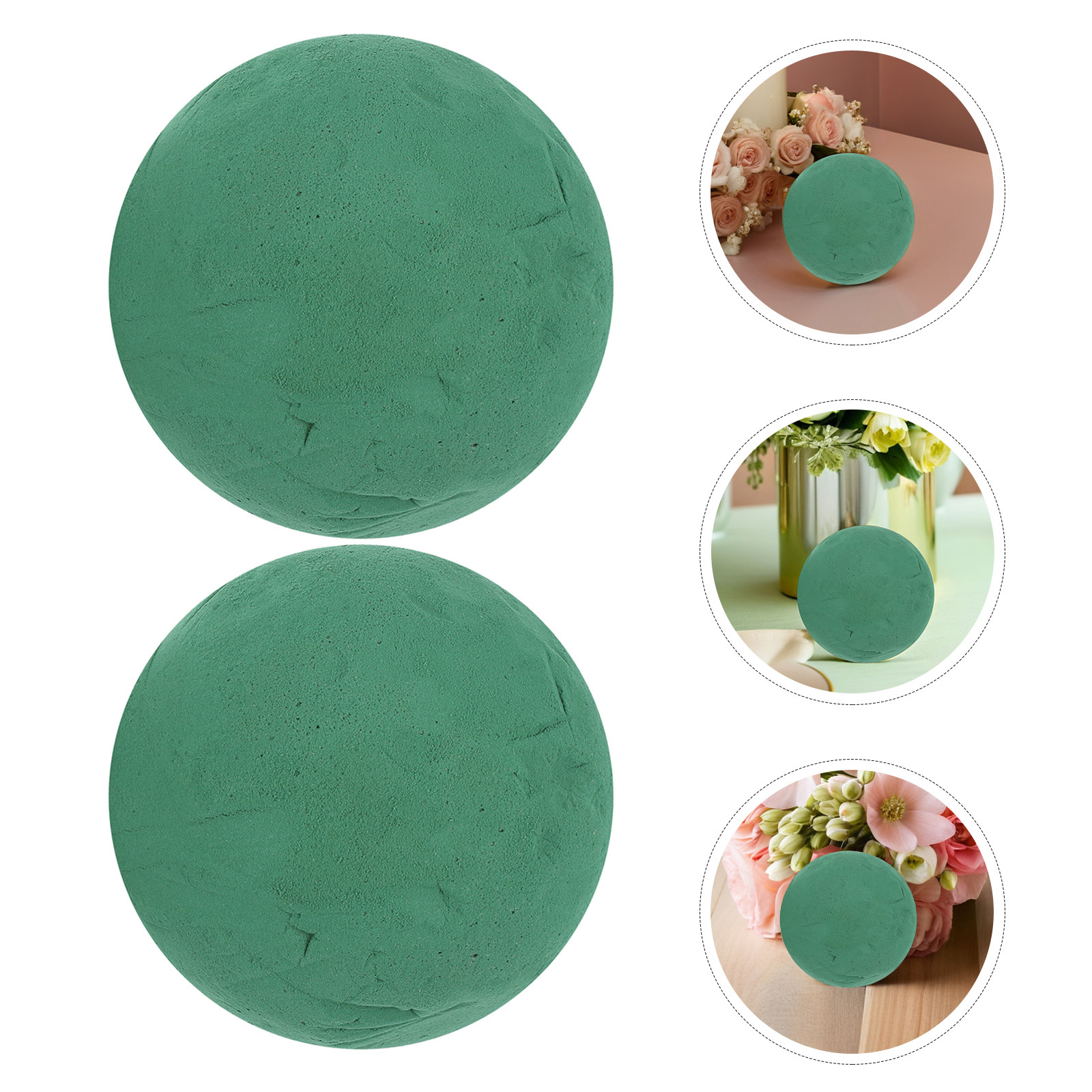 Anda Florist Supply - 4Pcs Floral Foam Sphere 12Cm Round