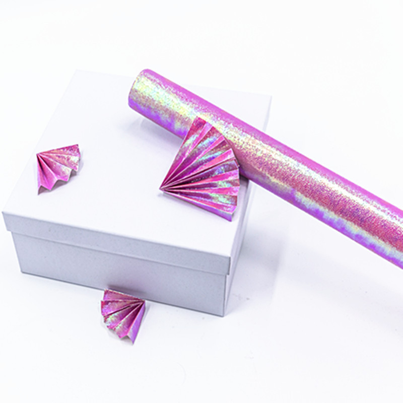 Fold Glitter gift wrapping pap - Flower Wrap Kraft ulasan dan harga