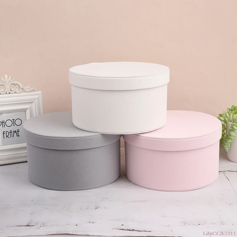 Velvet Round Flowers Box, Flow - Anda Florist Supply ulasan dan harga