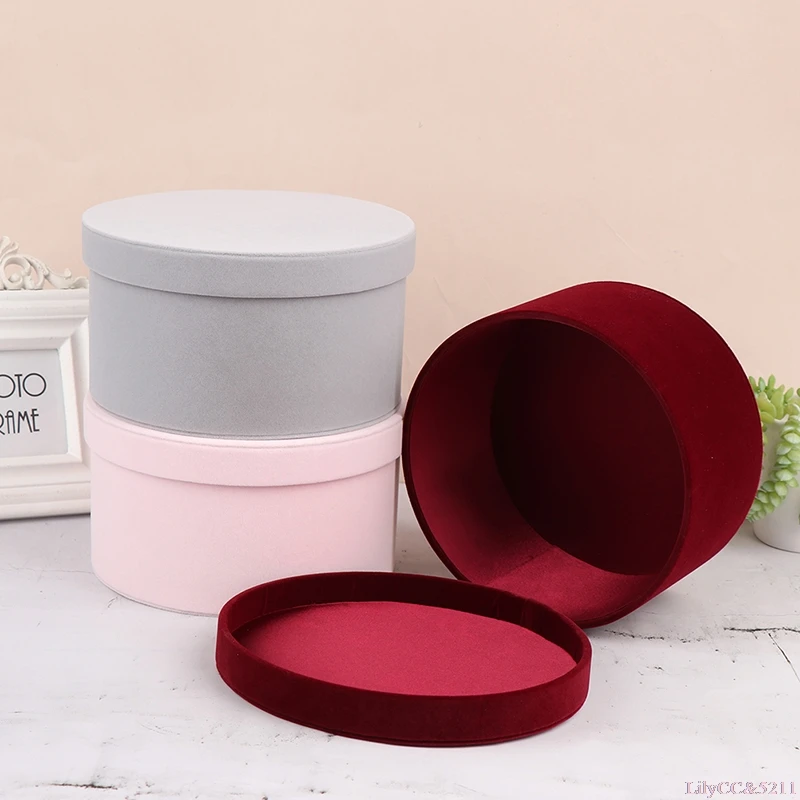 Velvet Round Flowers Box, Flow - Anda Florist Supply ulasan dan harga