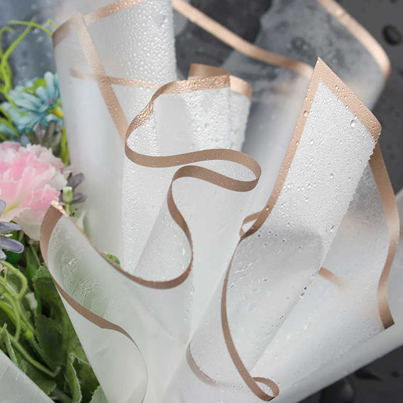 20-Pack Gold Edge Flower Wrapp - Flower Wrap Kraft ulasan dan harga