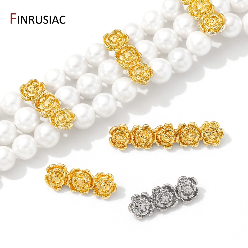 18K Gold Plated Brass Rose Flo - Flower Supplies ulasan dan harga