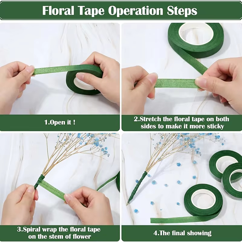 20Yards Green Bouquet Floral T - Anda Florist Supply ulasan dan harga
