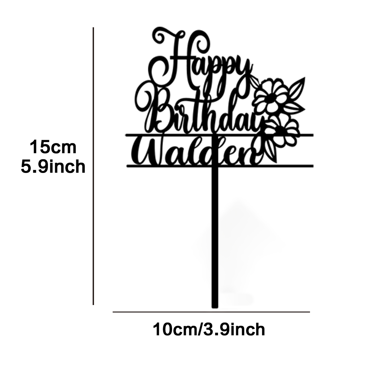 1PC New Happy Birthday to the  - Flower Supplies ulasan dan harga