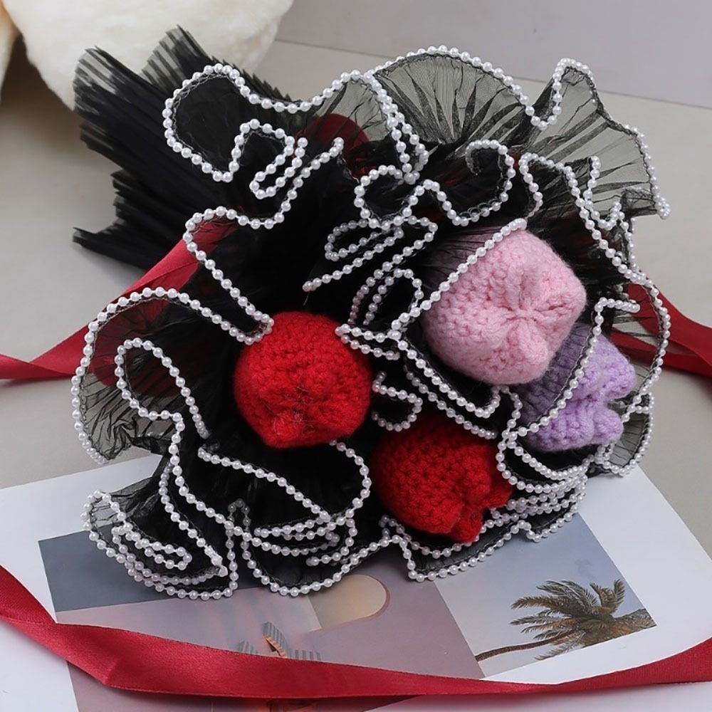 Pearl Lace Flower Wrapping Clo - Flower Wrap Kraft ulasan dan harga