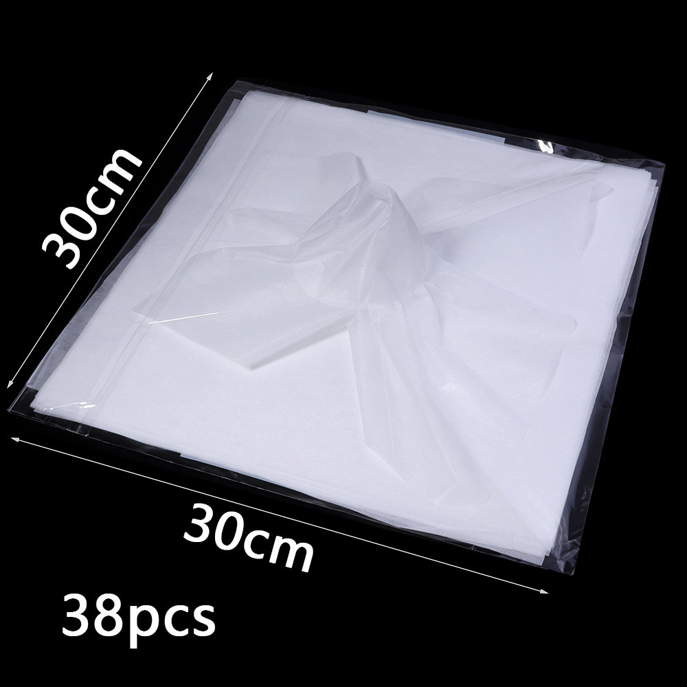 38pcs 30x30cm Milk Cotton Tiss - Flower Wrap Kraft ulasan dan harga