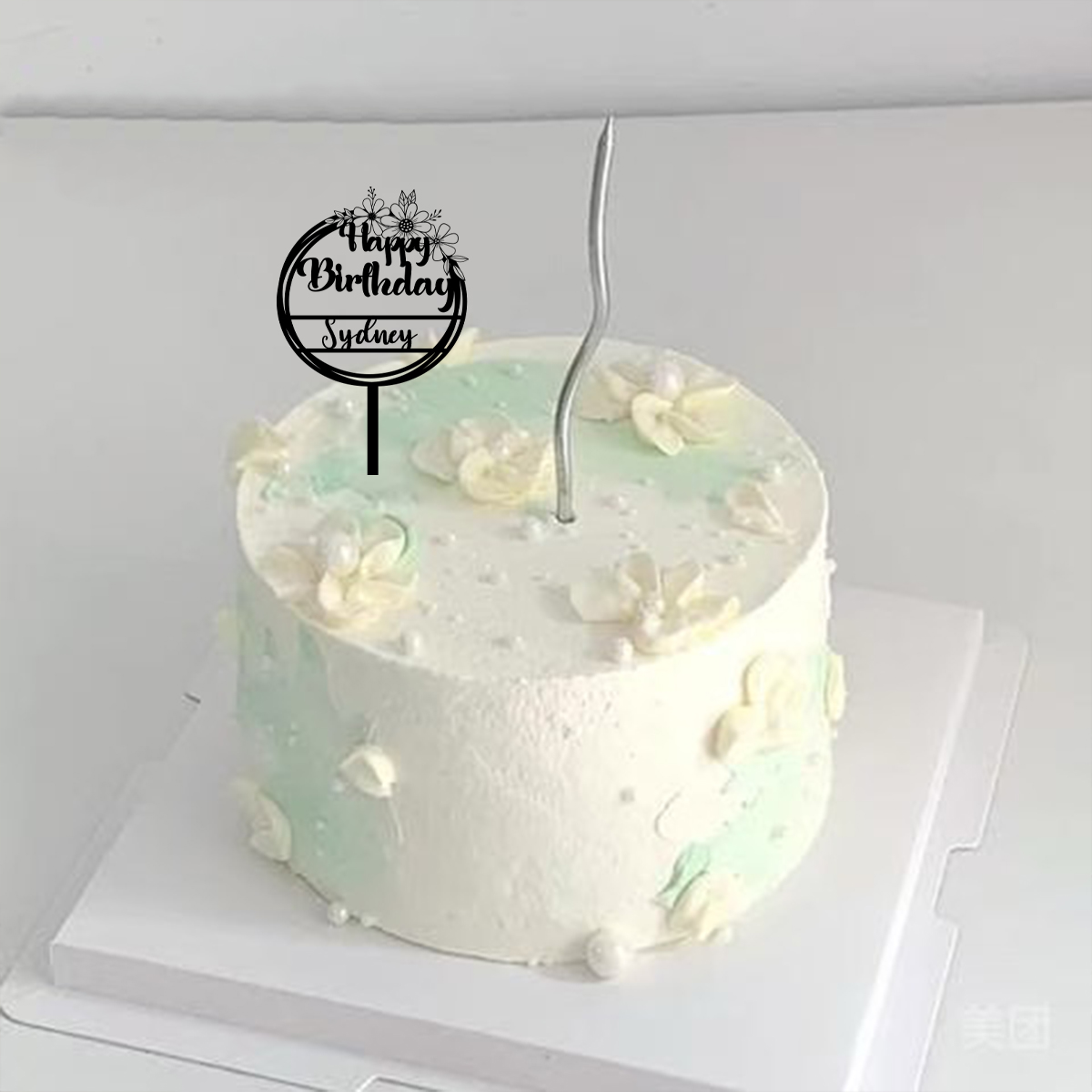 1PC Cartoon Happy birthday wis - Flower Supplies ulasan dan harga