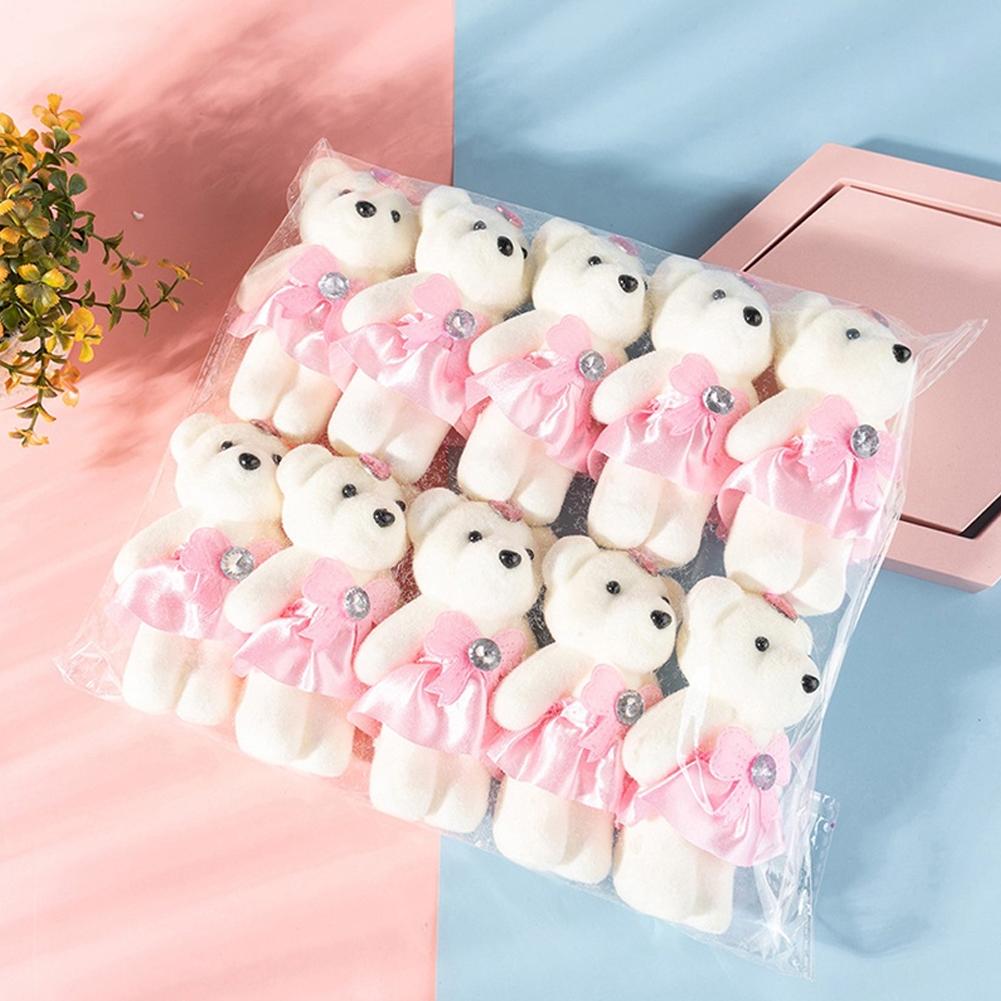 10pcs/Bag Bouquet Bear Ice Cre - Flower Supplies ulasan dan harga