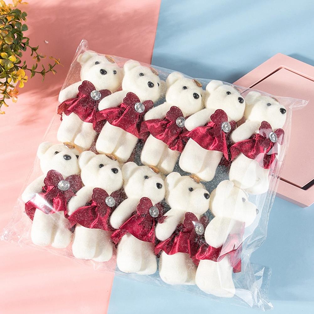 10pcs/Bag Bouquet Bear Ice Cre - Flower Supplies ulasan dan harga