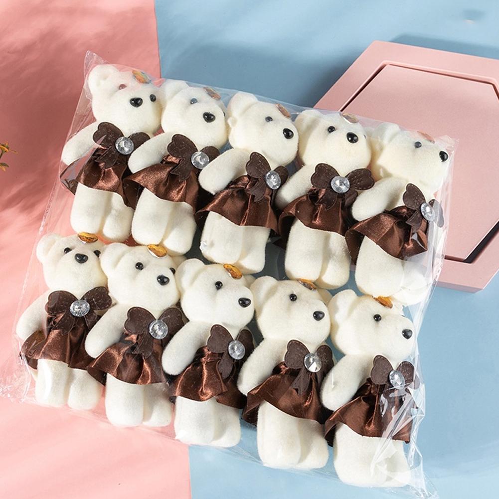 10pcs/Bag Bouquet Bear Ice Cre - Flower Supplies ulasan dan harga