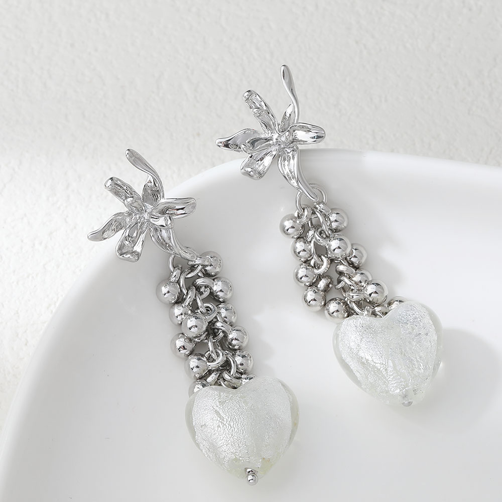 4PCS Dainty Flower Shape Ear S - Flower Supplies ulasan dan harga