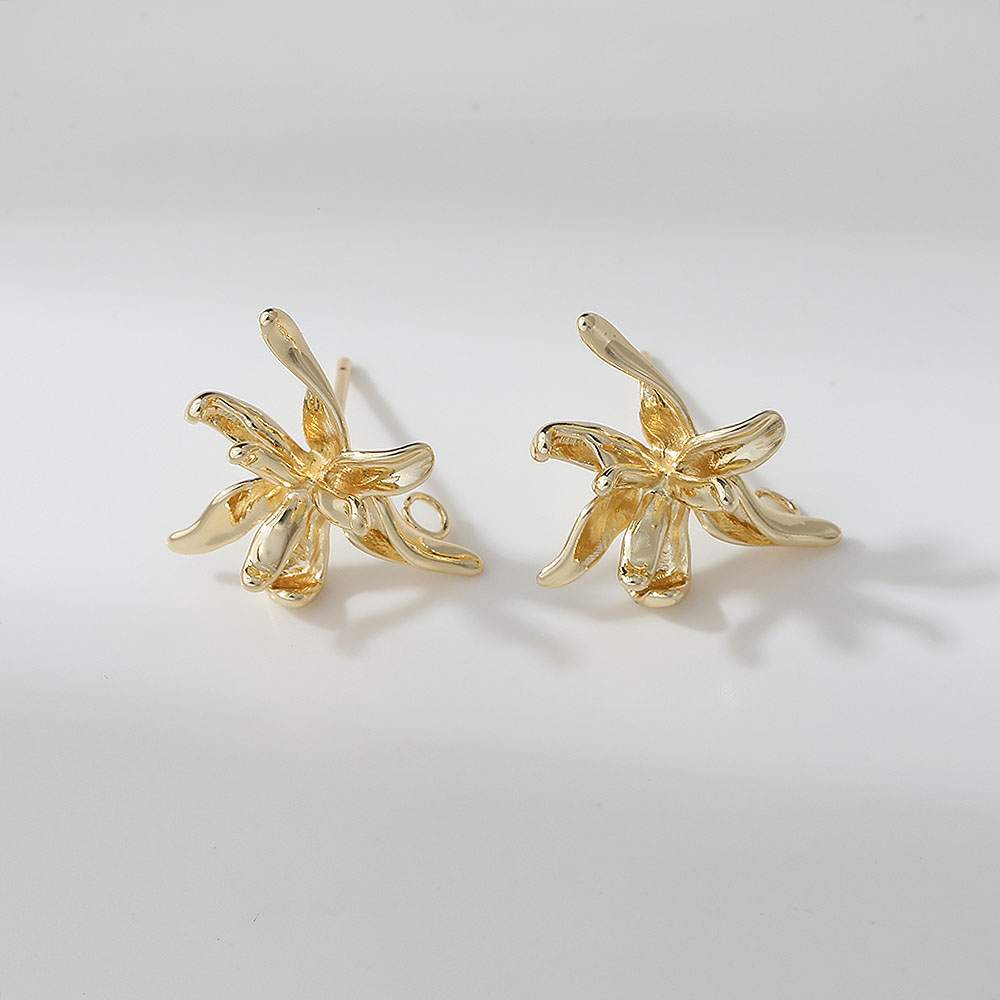 4PCS Dainty Flower Shape Ear S - Flower Supplies ulasan dan harga