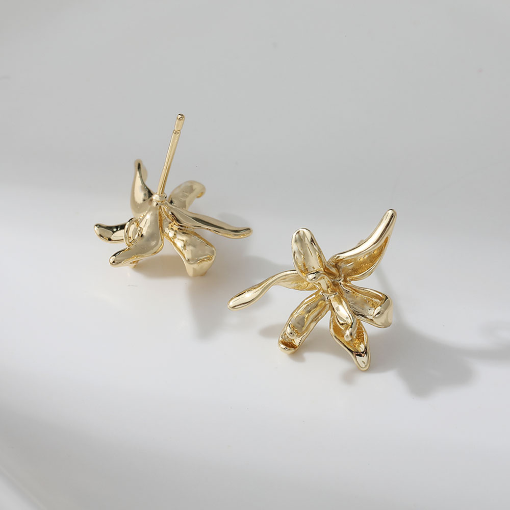 4PCS Dainty Flower Shape Ear S - Flower Supplies ulasan dan harga