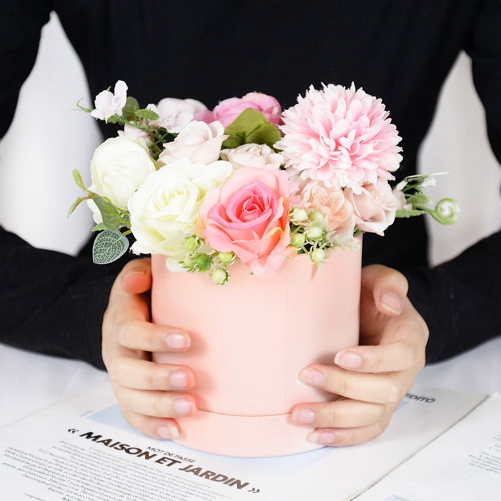 Rectangle Party Gifts Valentin - Flower Wrap Kraft ulasan dan harga