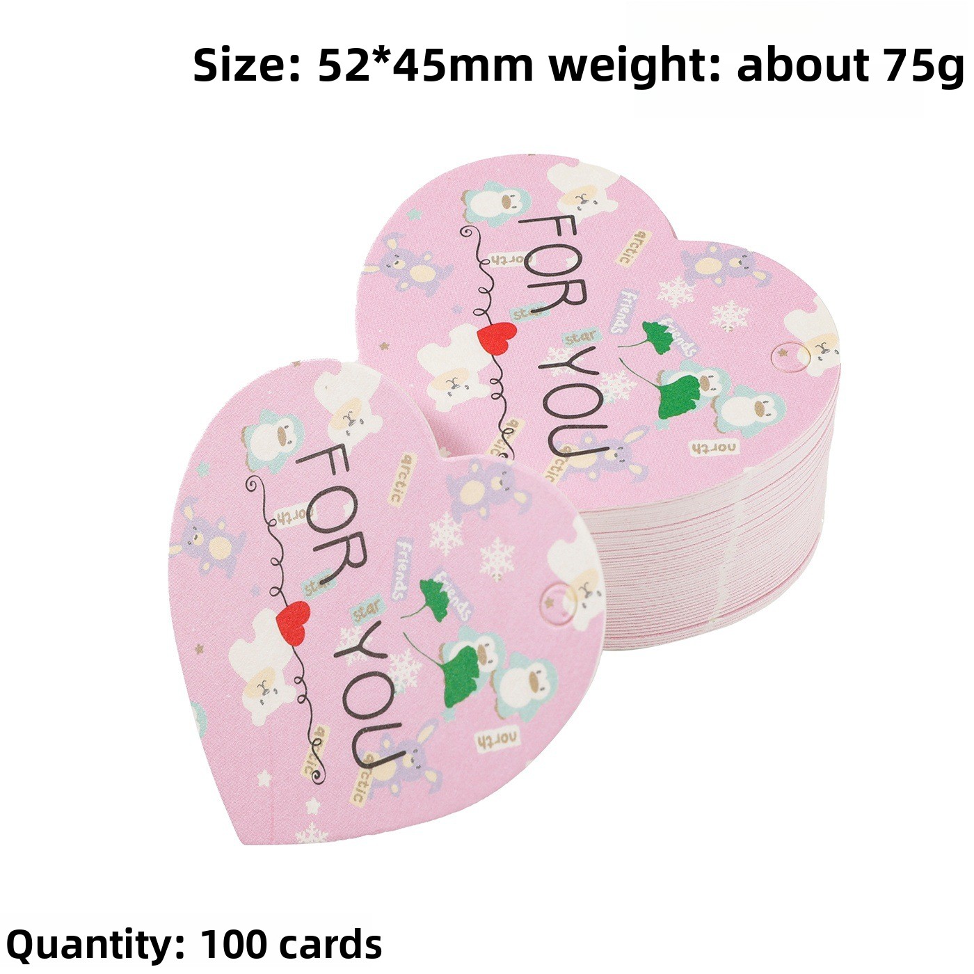 100pcs Thank You Gift Tags Car - Flower Supplies ulasan dan harga