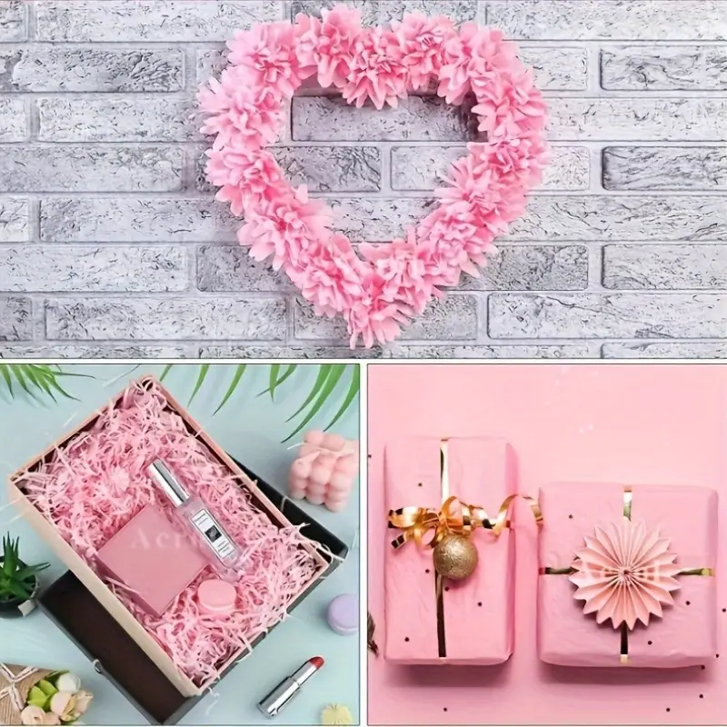 10Pcs 50*66cm Color Tissue Pap - Flower Wrap Kraft ulasan dan harga