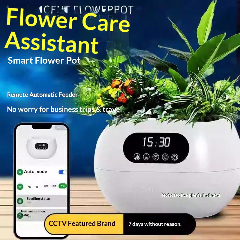 Ai Intelligent Flowerpot Autom - Flower Supplies ulasan dan harga