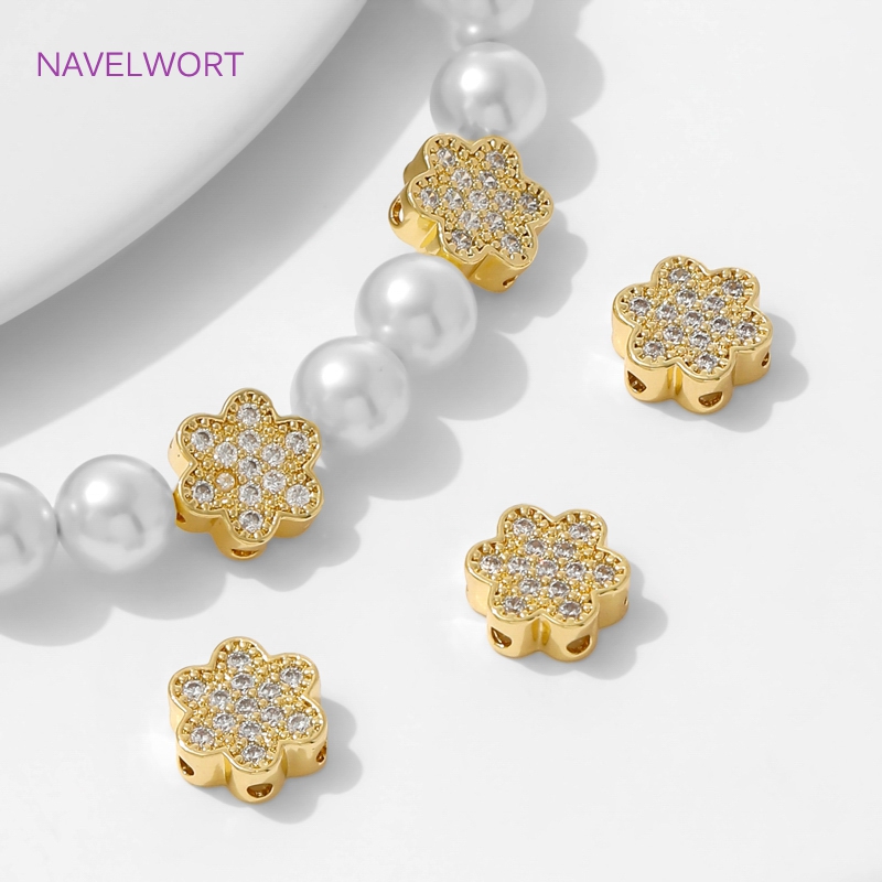 18K Gold Plated Flower Shape B - Flower Supplies ulasan dan harga