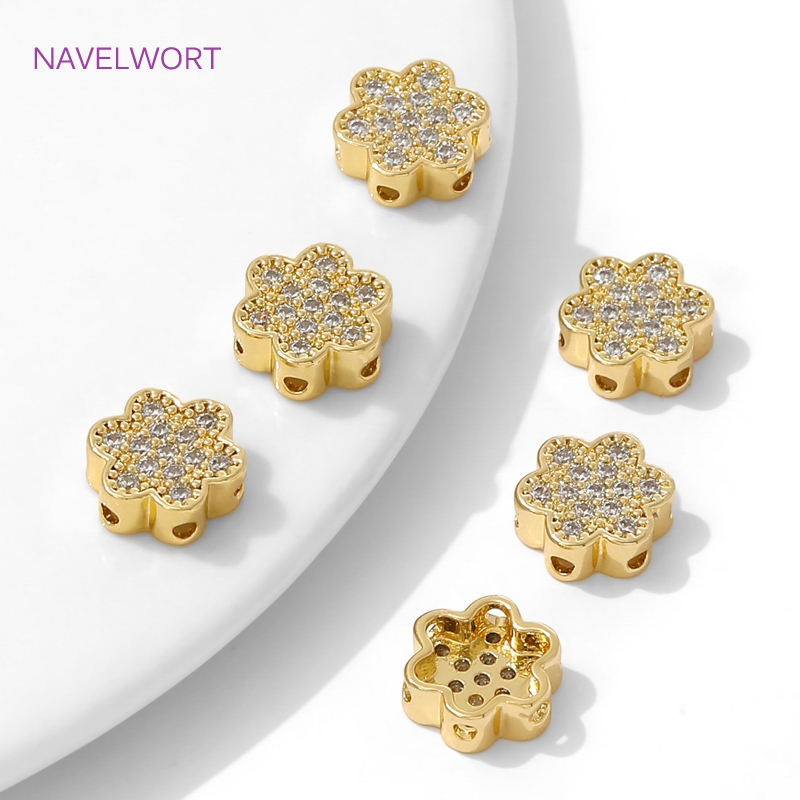 18K Gold Plated Flower Shape B - Flower Supplies ulasan dan harga