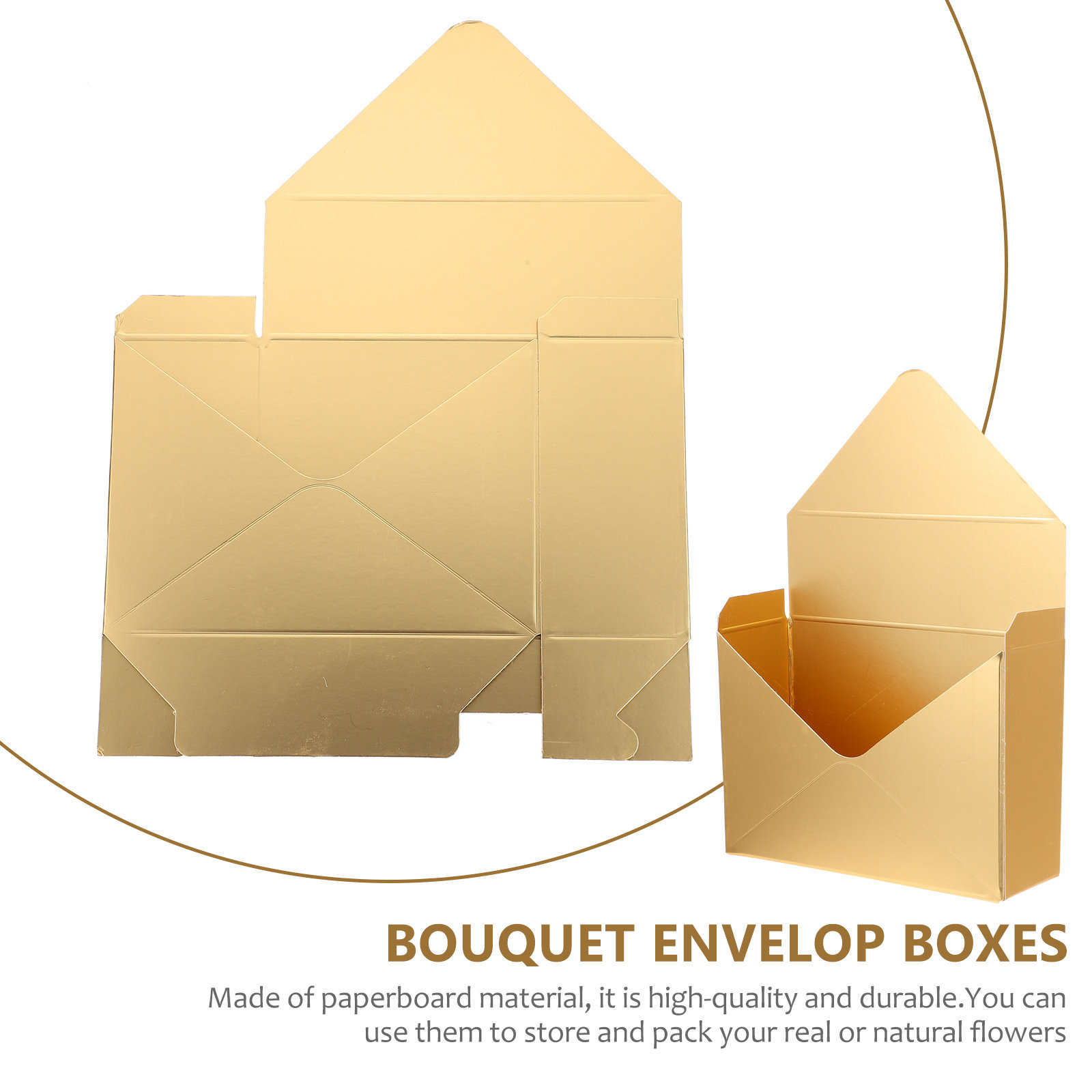 2Pcs Envelop Paper Box Flower  - Anda Florist Supply ulasan dan harga
