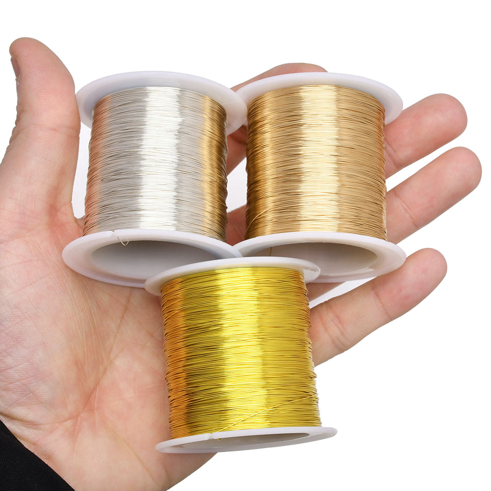100m/328ft Fadeless Copper Cla - Flower Supplies ulasan dan harga