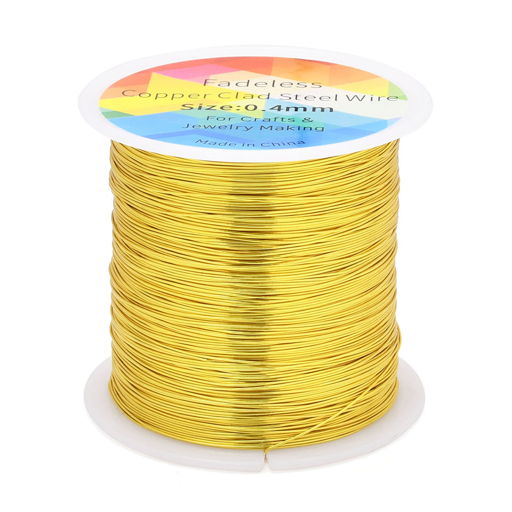 100m/328ft Fadeless Copper Cla - Flower Supplies ulasan dan harga
