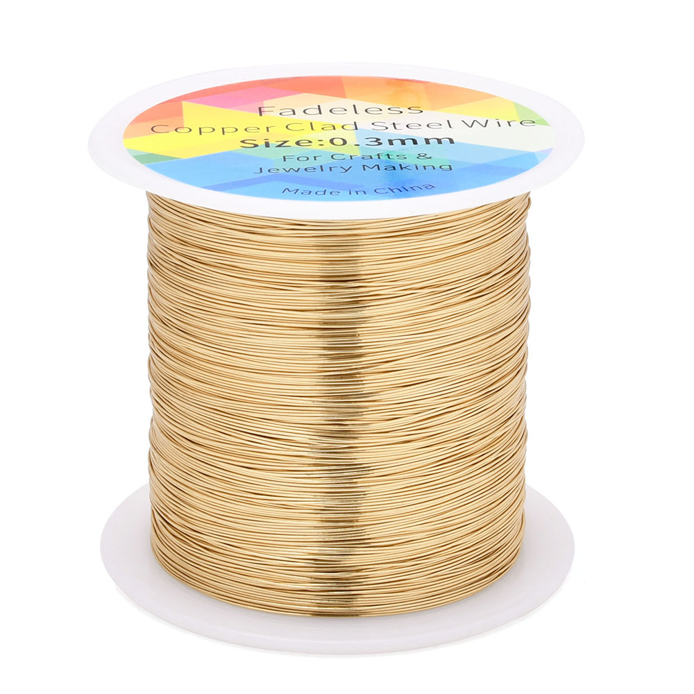 100m/328ft Fadeless Copper Cla - Flower Supplies ulasan dan harga